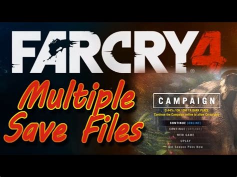 how to save in far cry primal|Multiple Saves Guide .